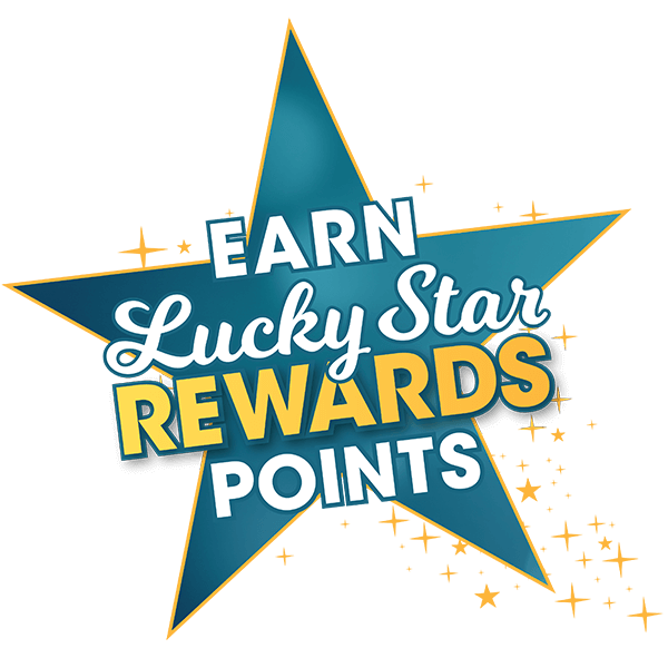 Earn Lucky Star Rewards Points badge