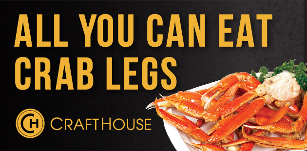 All you can eat crab legs