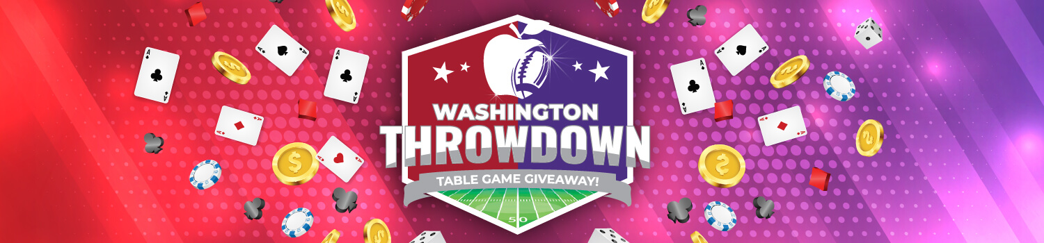 Washington Throwdown - Table Games Giveaway