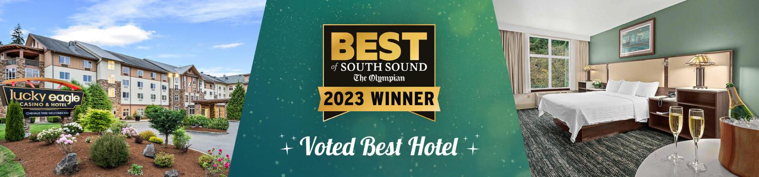 Best of South Sound 2023 Winner - Voted Best Hotel