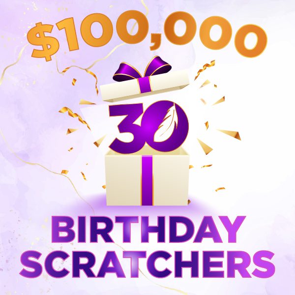 $100k Birthday Scratchers